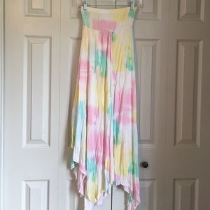 Pastel tye-dyed dress/skirt Windsor