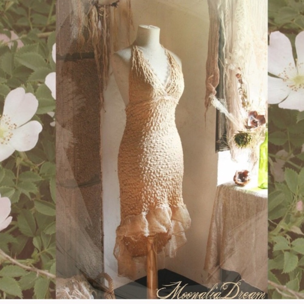 RESERVED Moonalia dress