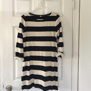 Jcrew knit striped dress