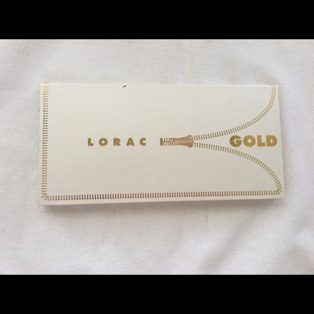 Lorac Unzipped Gold Palette