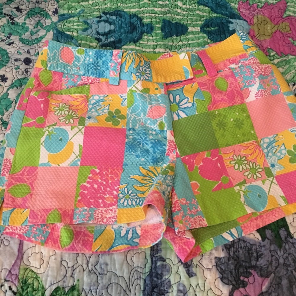 Lilly Pulitzer white label shorts