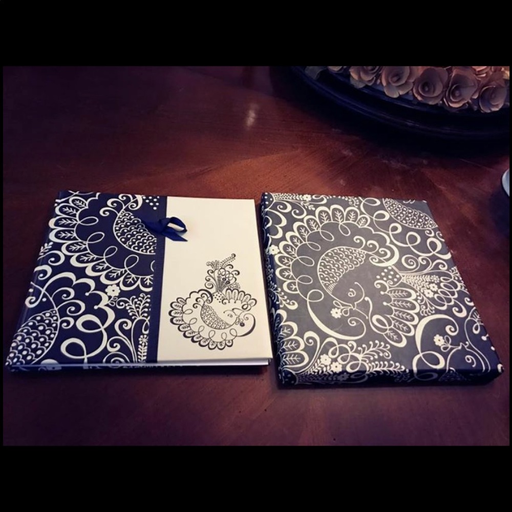 Vera Bradley baby book.