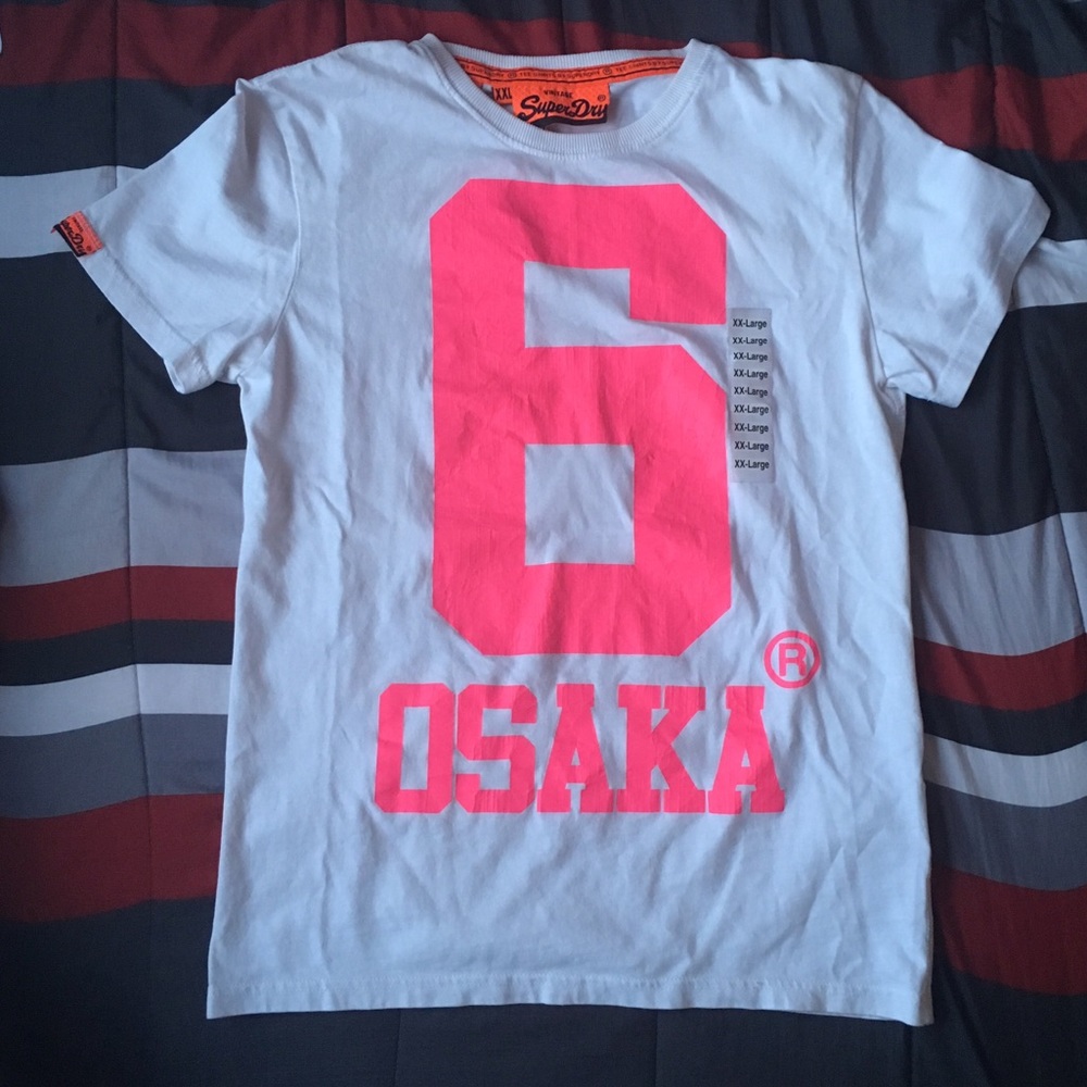 SUPERDRY Osaka Sun Fade Tee, size XXL Women