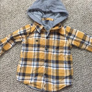 GAP Toddler boys button up flannel