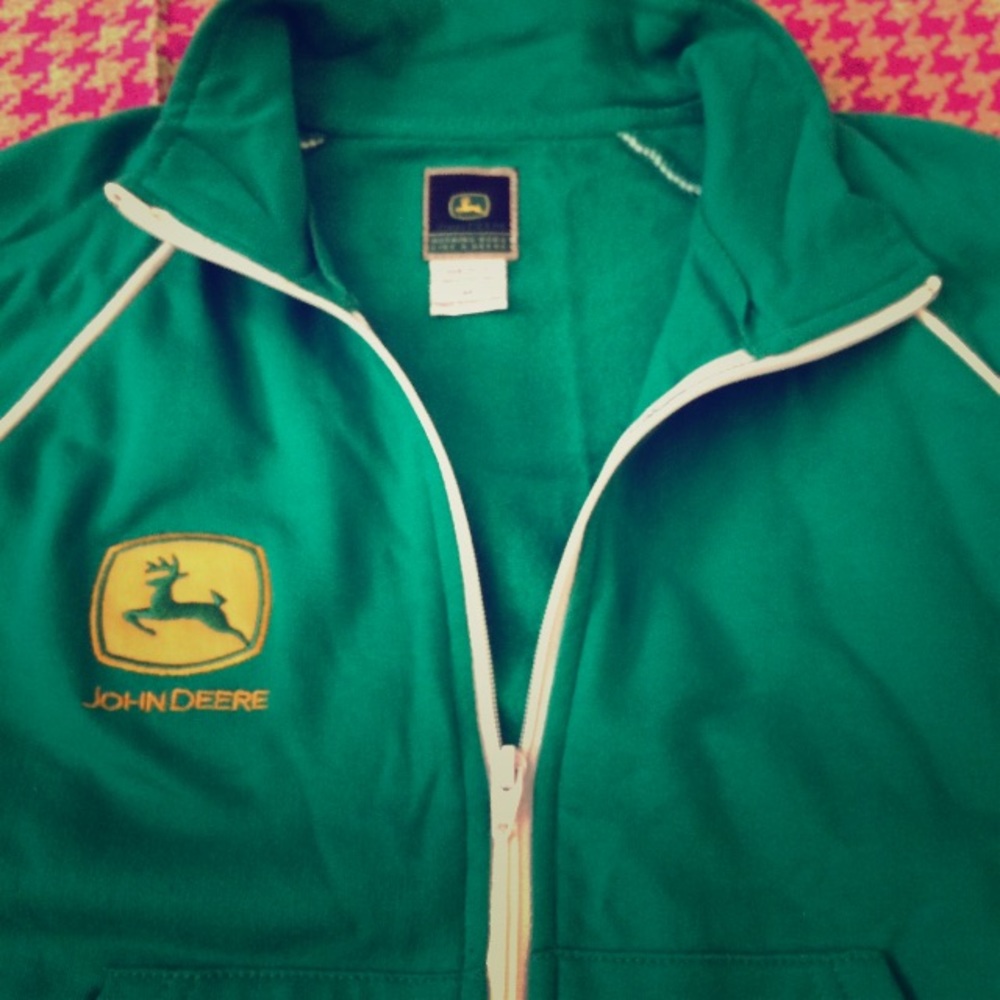 New! John Deere track jacket