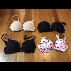 Victoria's Secret push up bra's