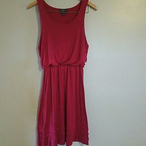 Rose pink dress