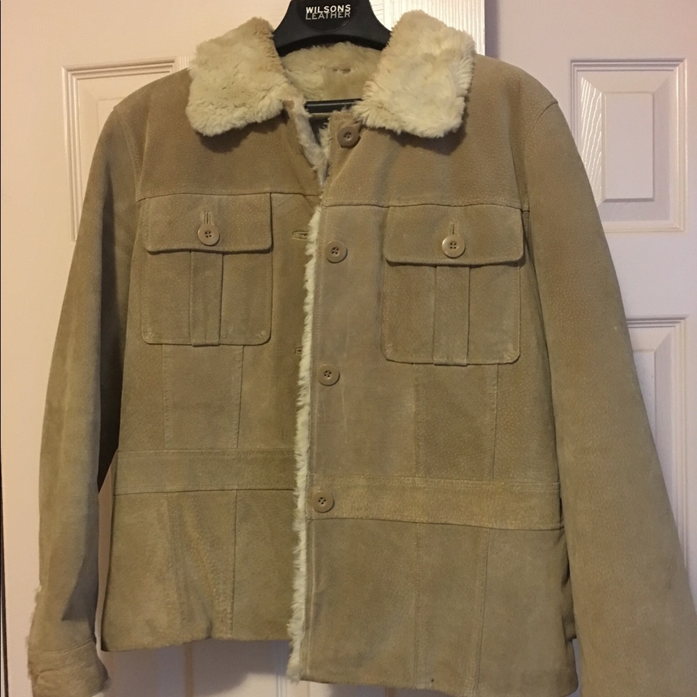 Wilsons leather cozy jacket