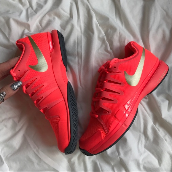 NWT Nike vapor neon gold swoosh - Picture 4 of 6