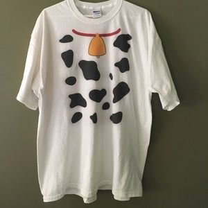 Moo cow novelty tee