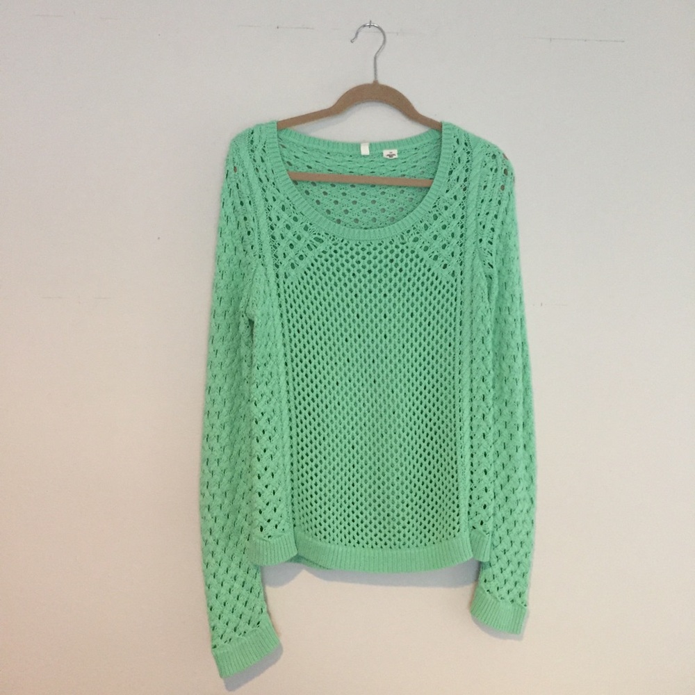 ANTHRO Mint Sweater