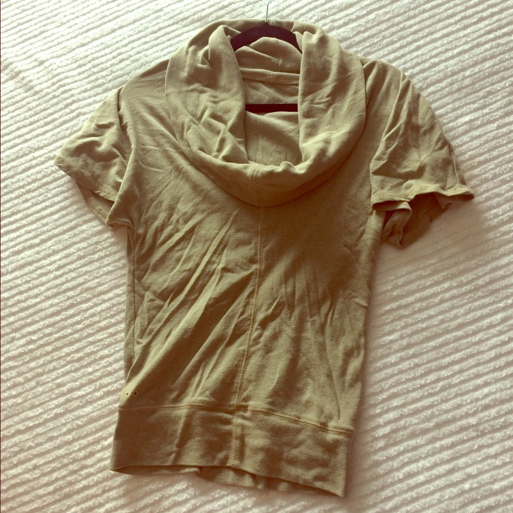 Converse One Star, size small army green shirt