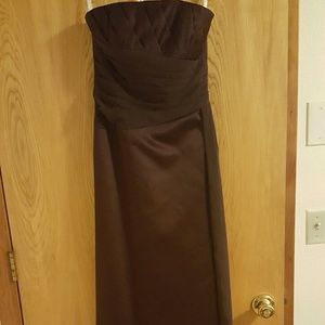 David's bridal bridesmaid dress