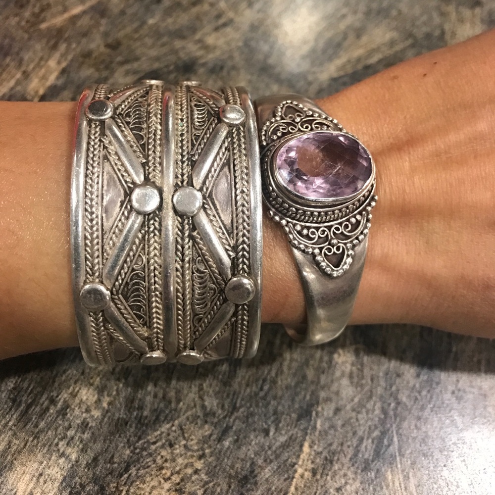 Silver jewelry