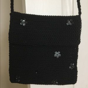 Knitted purse