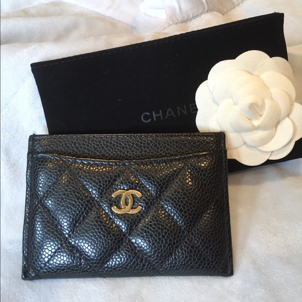 Authentic CHANEL cardholder