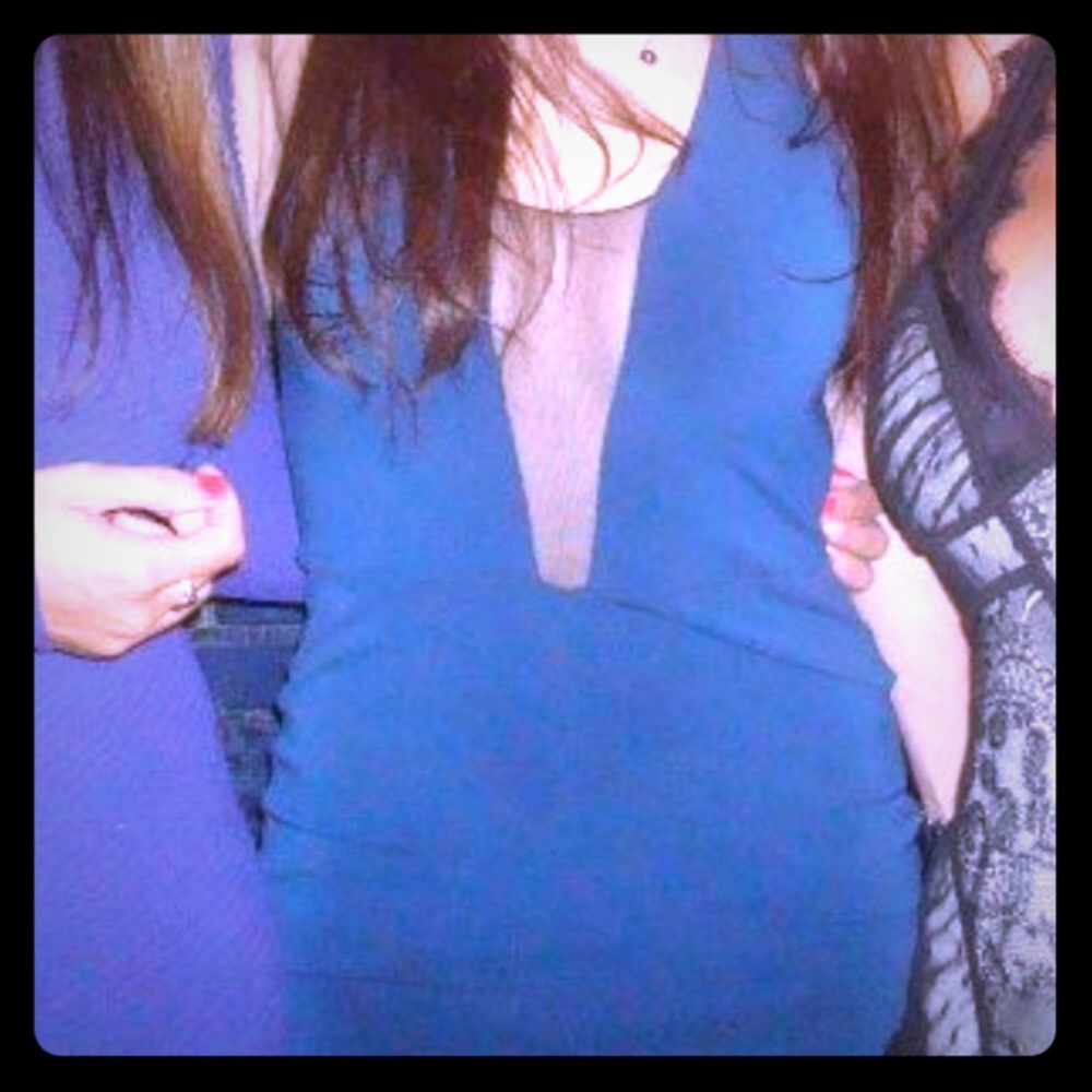 Navy Elizabeth and James dress