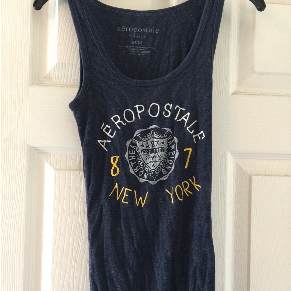 Aeropostale tank-navy