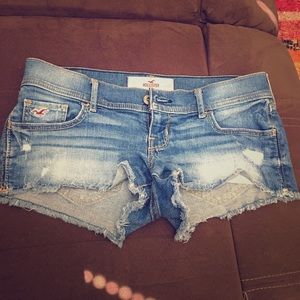 Hollister Jean shorts size 3