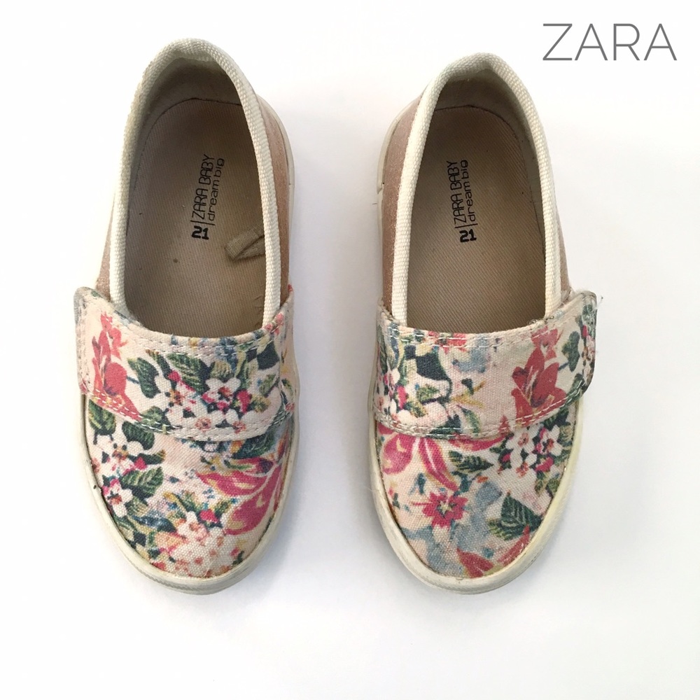 Floral Plimsolls