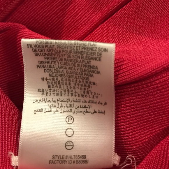 Hot pink Herve leger bandage dress - Picture 7 of 8