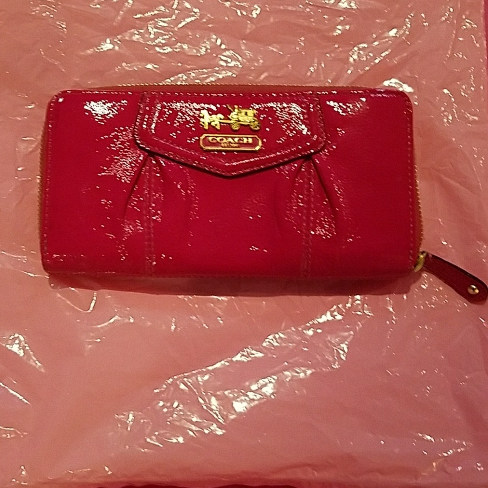 Coach Hot Pink Wallet