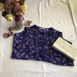 Vibrant Purple Button Sleeveless Top