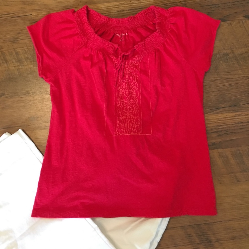 Eddie Bauer Peasant Style T-shirt