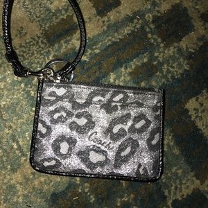 Authentic coach mini wallet/coin purse