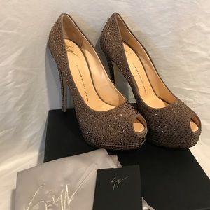 GUISEPPI ZANOTTI STUNNING FORMAL PLATFORM HEELS