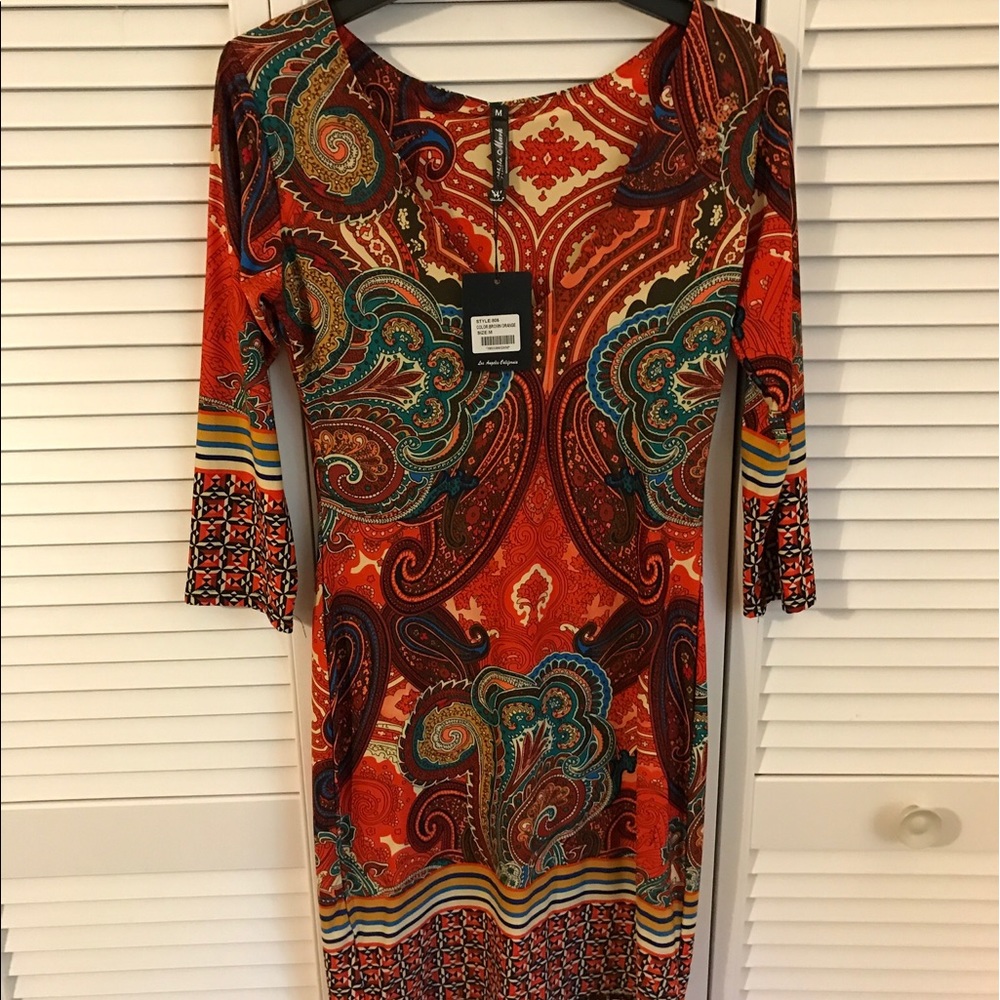Multi-colored dress