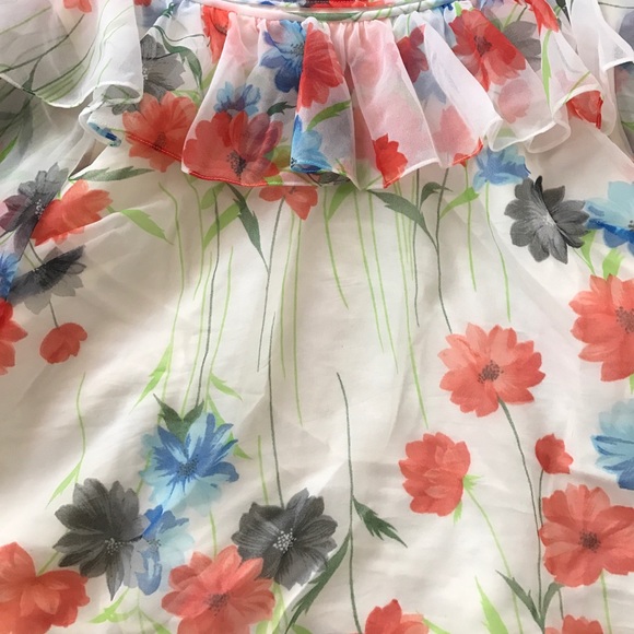 Beautiful 70s off the shoulder Blouse - Picture 5 of 7