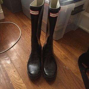 Hunter rain boots