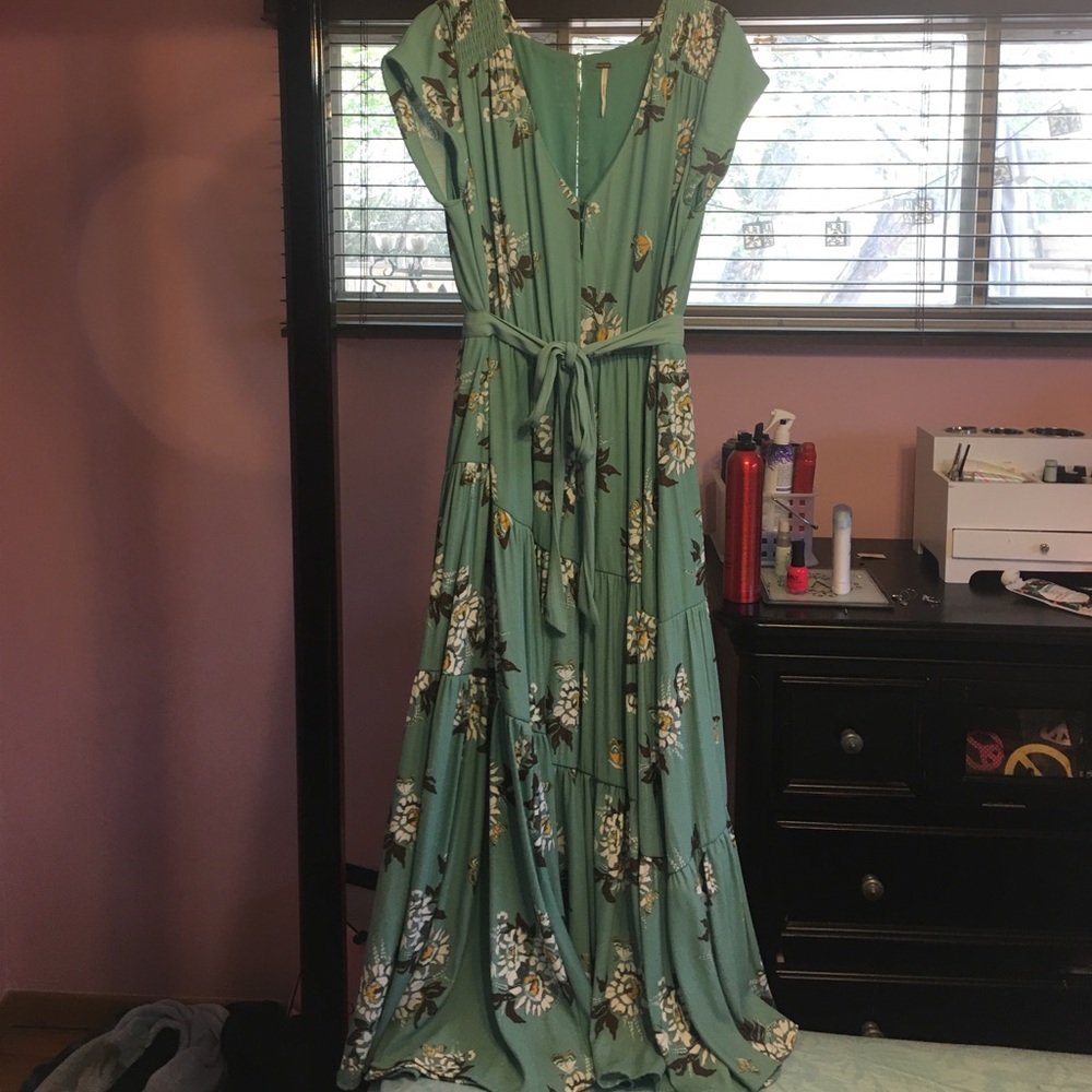 Free People All I Got Printed Maxi Dress