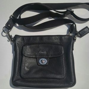 Coach leather crossbody bag