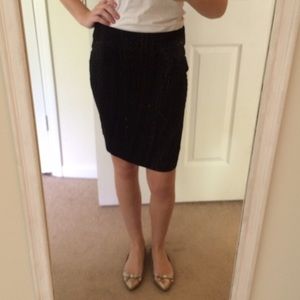 Black Banana Republic Pencil Skirt