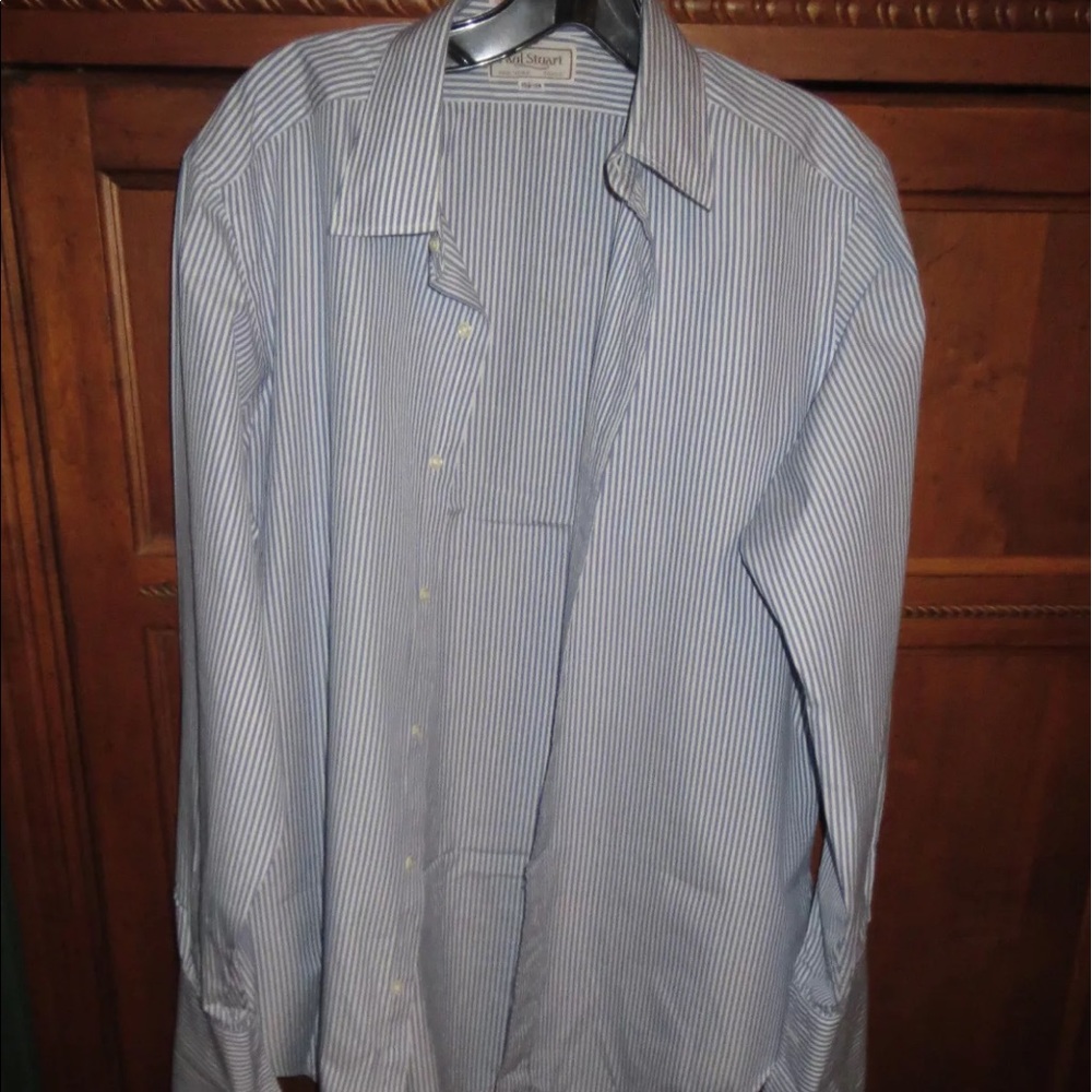Paul Stewart Dress Shirt Size 151/2X34