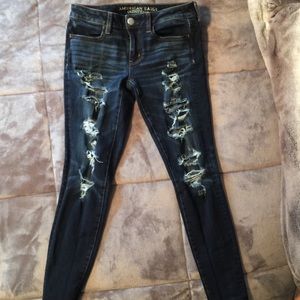 *2017* season ripped American eagle jean
