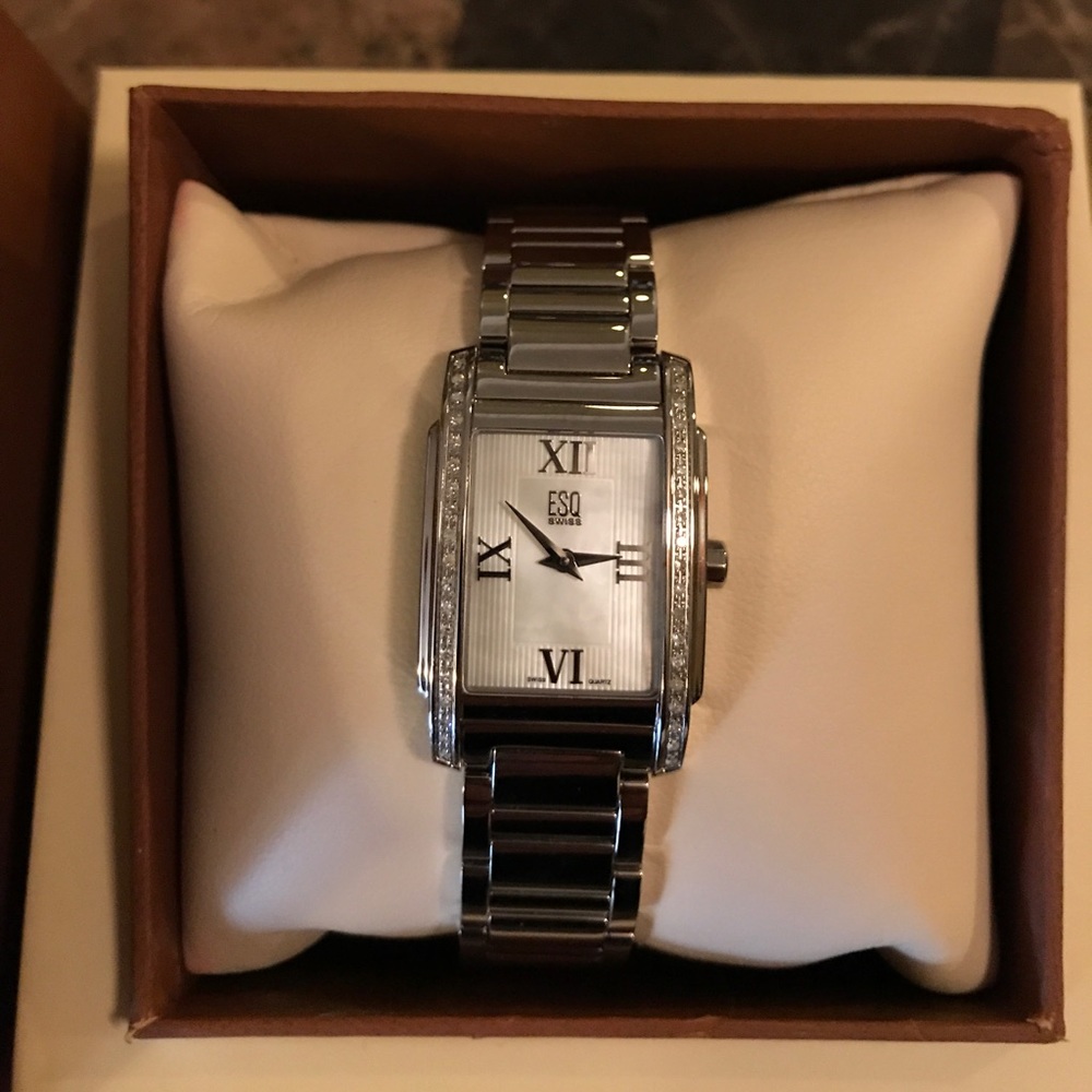 Movado ESQ SWISS 'Kingston' Ladies' Diamond  Watch