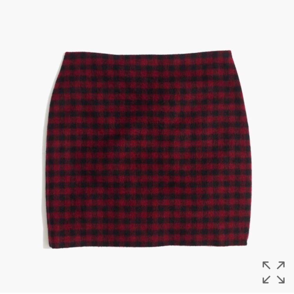 Madewell Buffalo Plaid Skirt