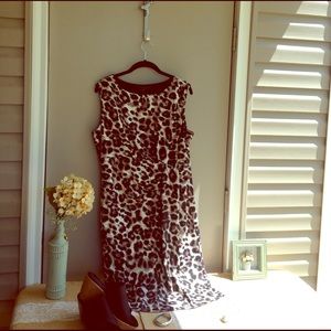 💛NWOT Tiana B. Animal Print Dress💛