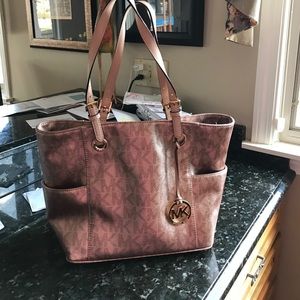 Rose gold Michael Kors Bag