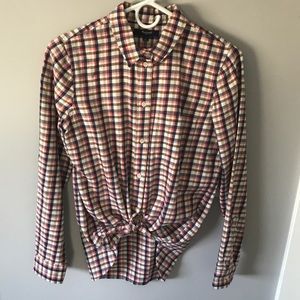 Madewell flannel button up