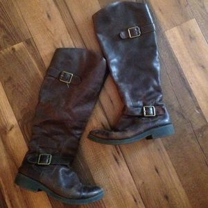 Lucky Brand leather riding boots