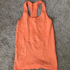 Lululemon Swiftly Tech Racerback in Bright Orange