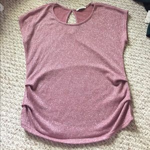 Shimmery Pink Top