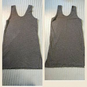 MADEWELL stretchy knit sleeveless tank dress