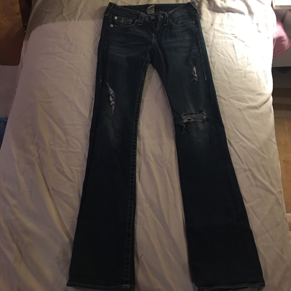 True Religion Distressed Jeans