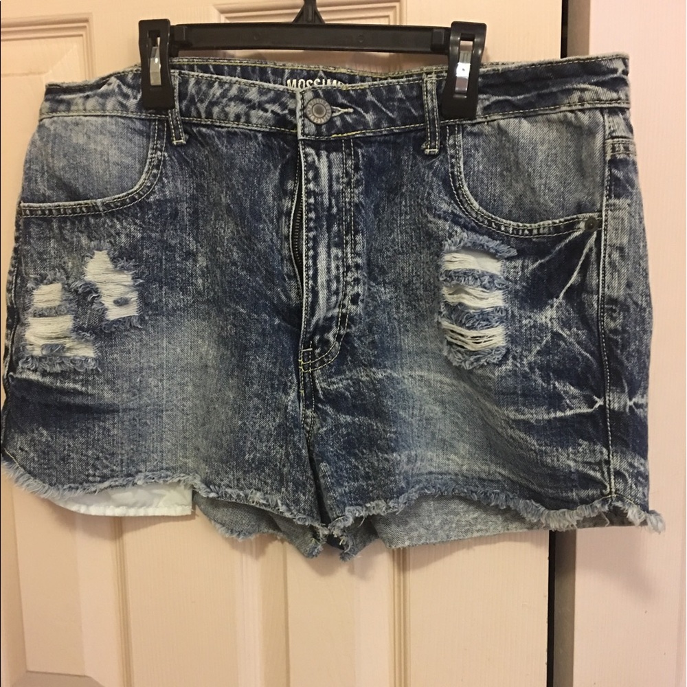 Mossimo faded jean short