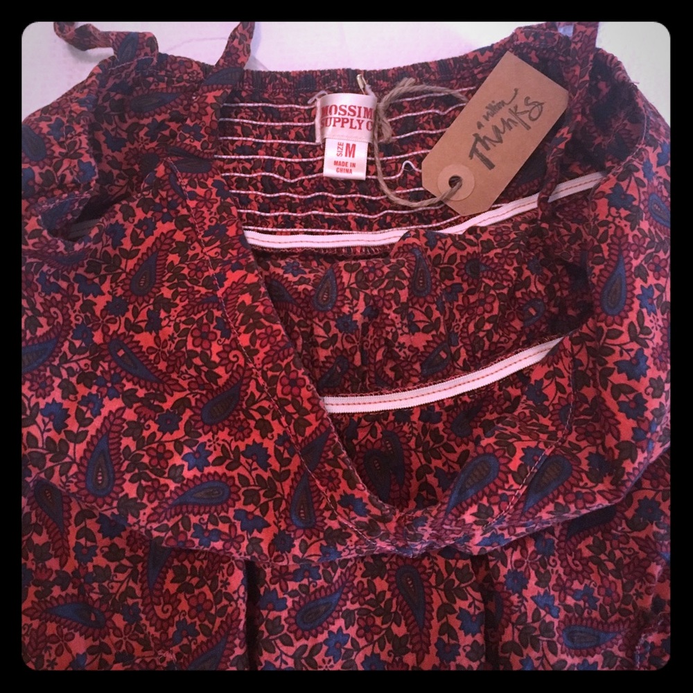 Mossimo supply co - size medium paisley  dress M13